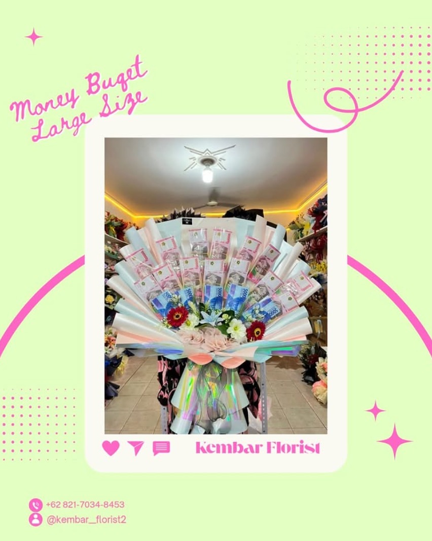 Buket Uang Size L